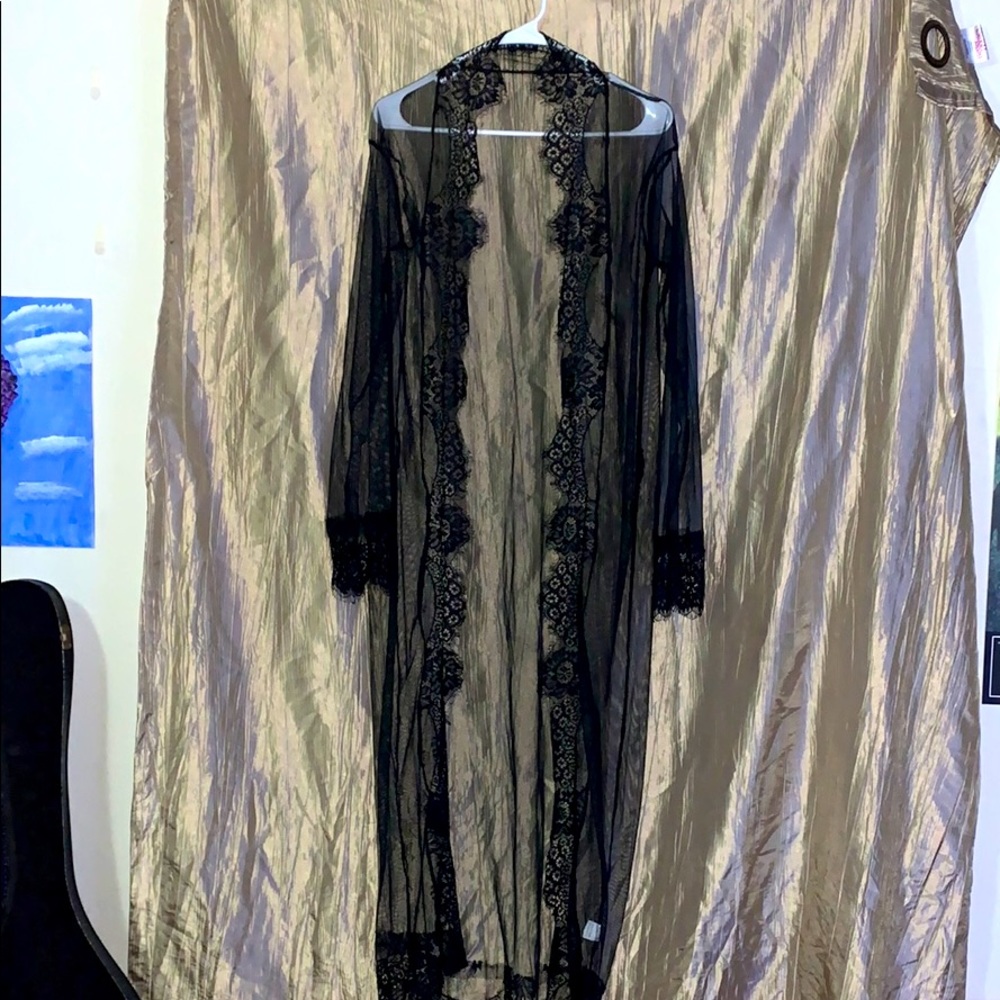 Lace cover up